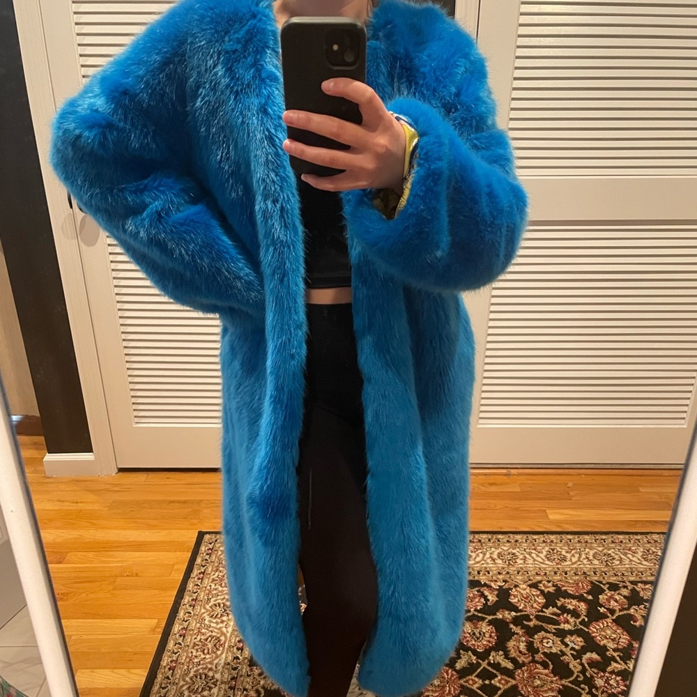 Free People Faux Fur coat